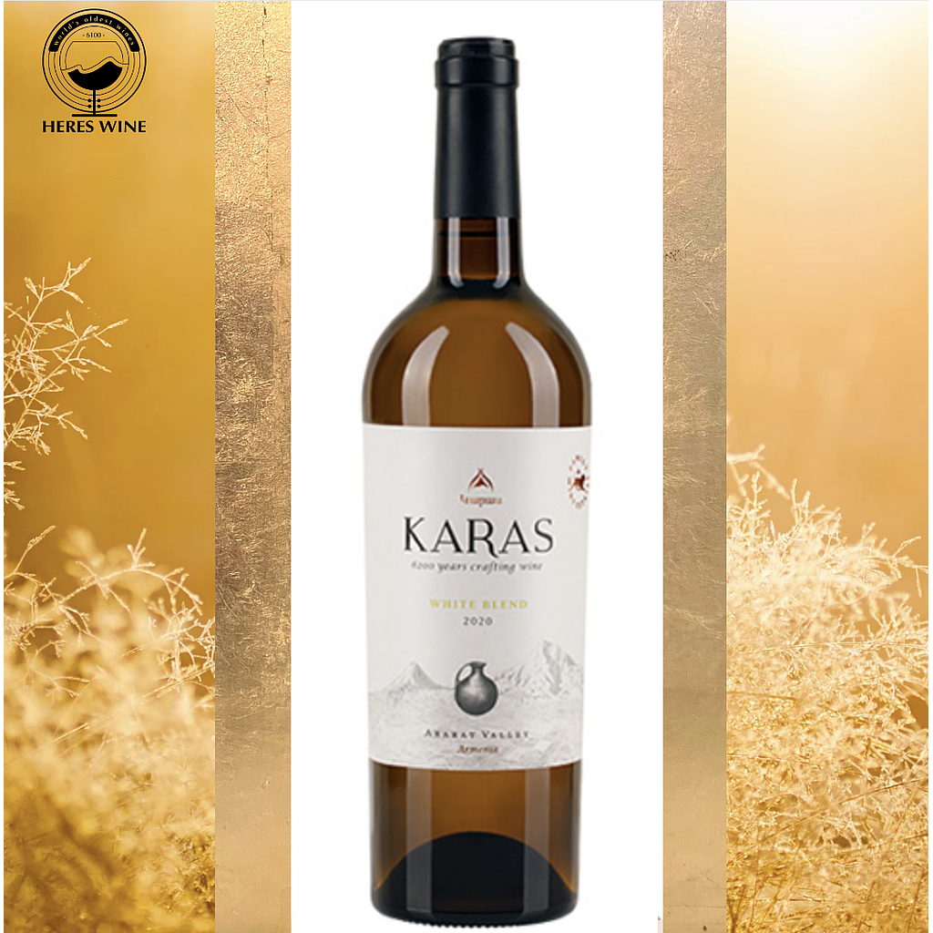 KARAS -Dry White Wine /  Kangun , Chardonnay , Viognier .